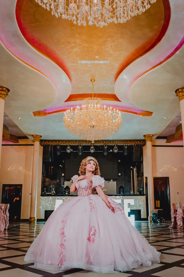 Cake cutting celebration at Arelis Celebration Hall, Rio Grande Valley