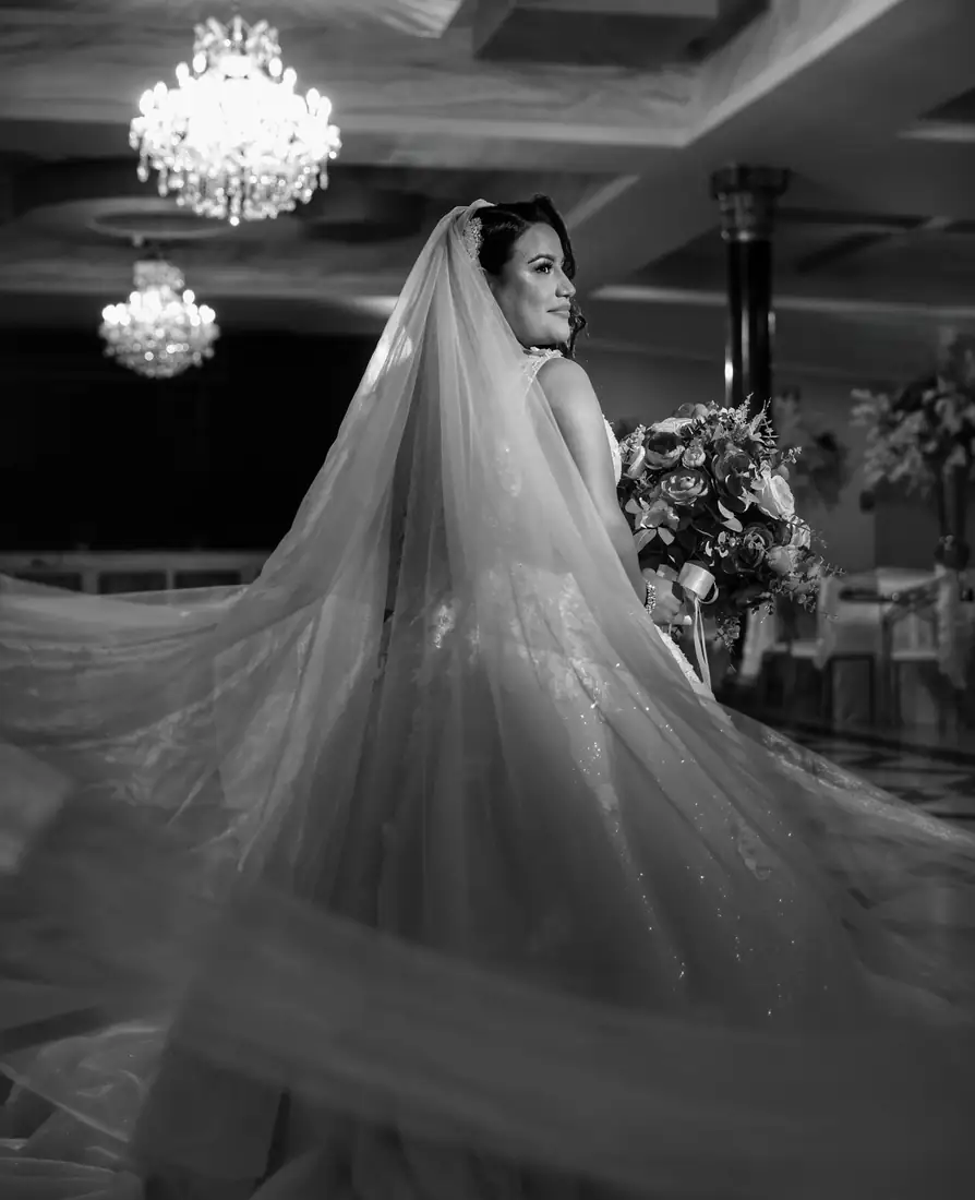 The Grand Villa — wedding portrait at the Mission TX venue